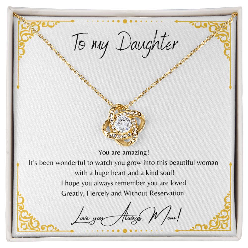 To My Daughter – My love for you is unconditional - on the  Christmas