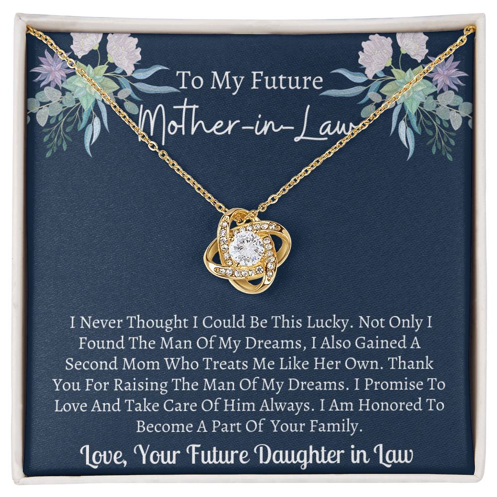 Gift for Future Mother in Law – Thank you for raising the man of my dreams - Engagement