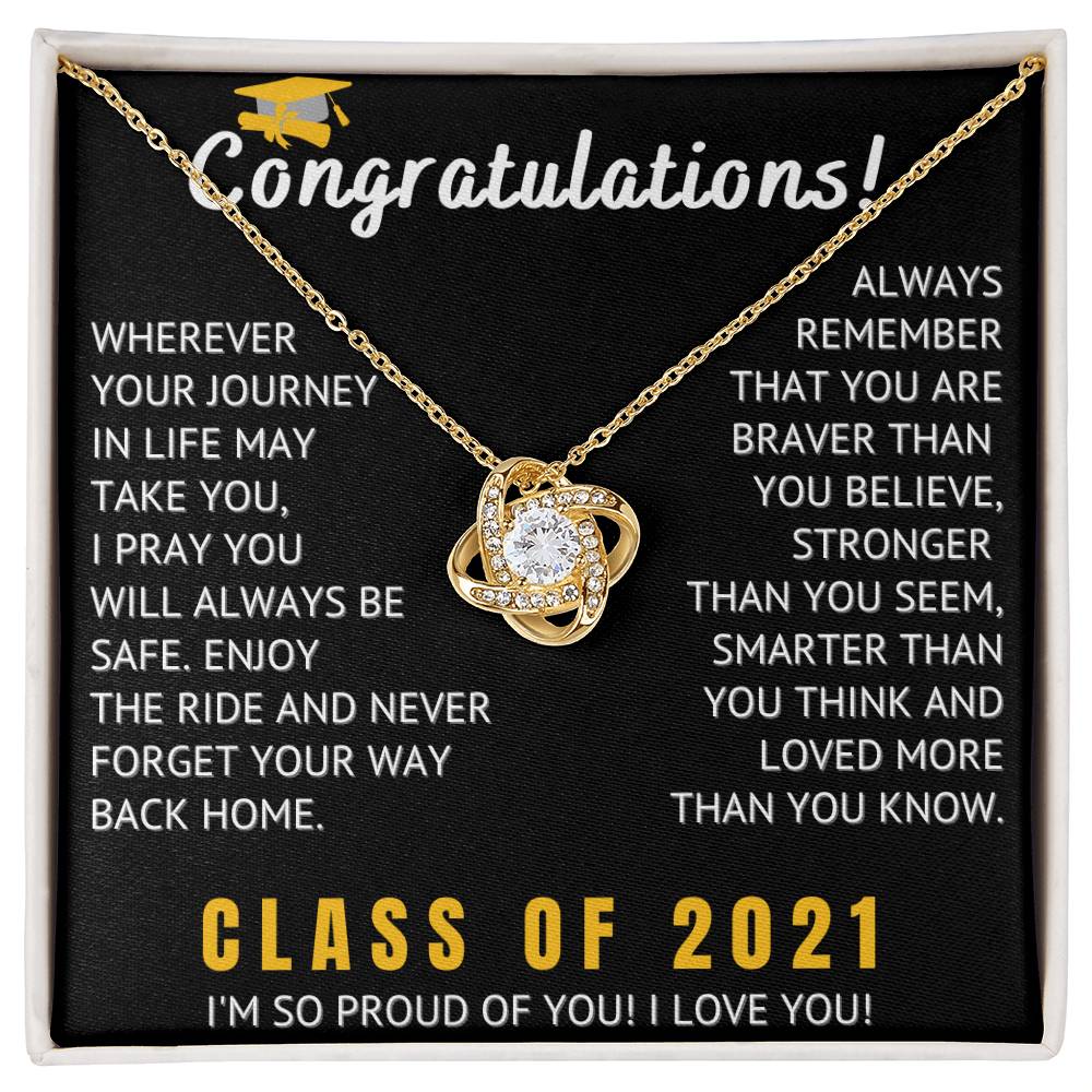 (Almost Gone) Class of 2021 Graduation Necklace