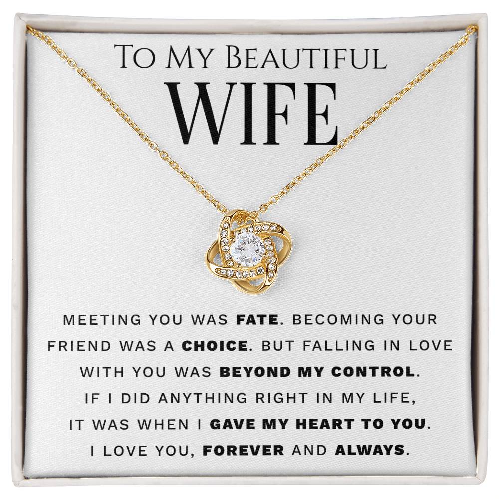 Beautiful Wife | Gave My Heart To You | Necklace