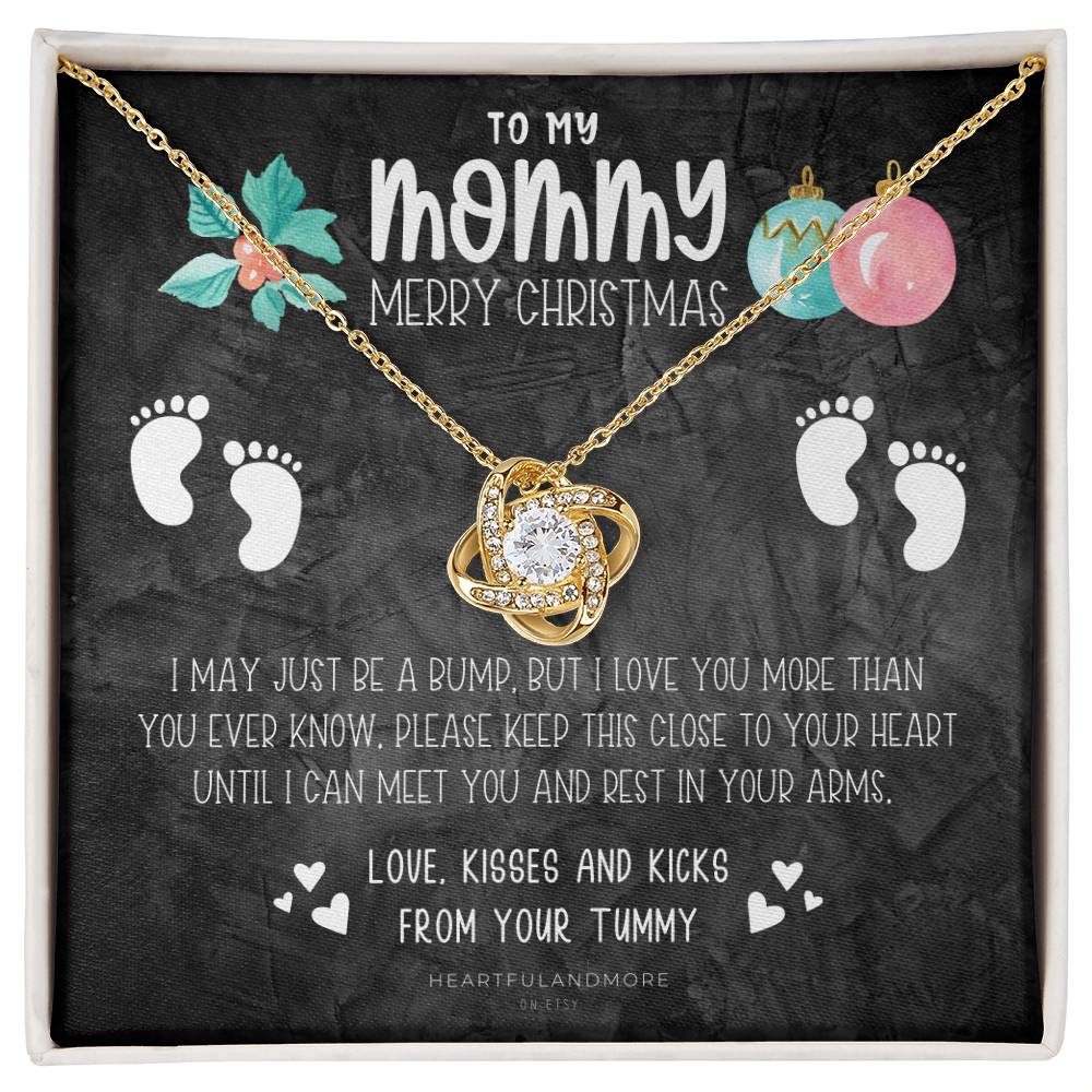 New Mom Christmas, Pregnant Wife Christmas Gift, Christmas Gift for Pregnant Wife, Jewelry for Pregnant Wife, Expecting Wife Christmas