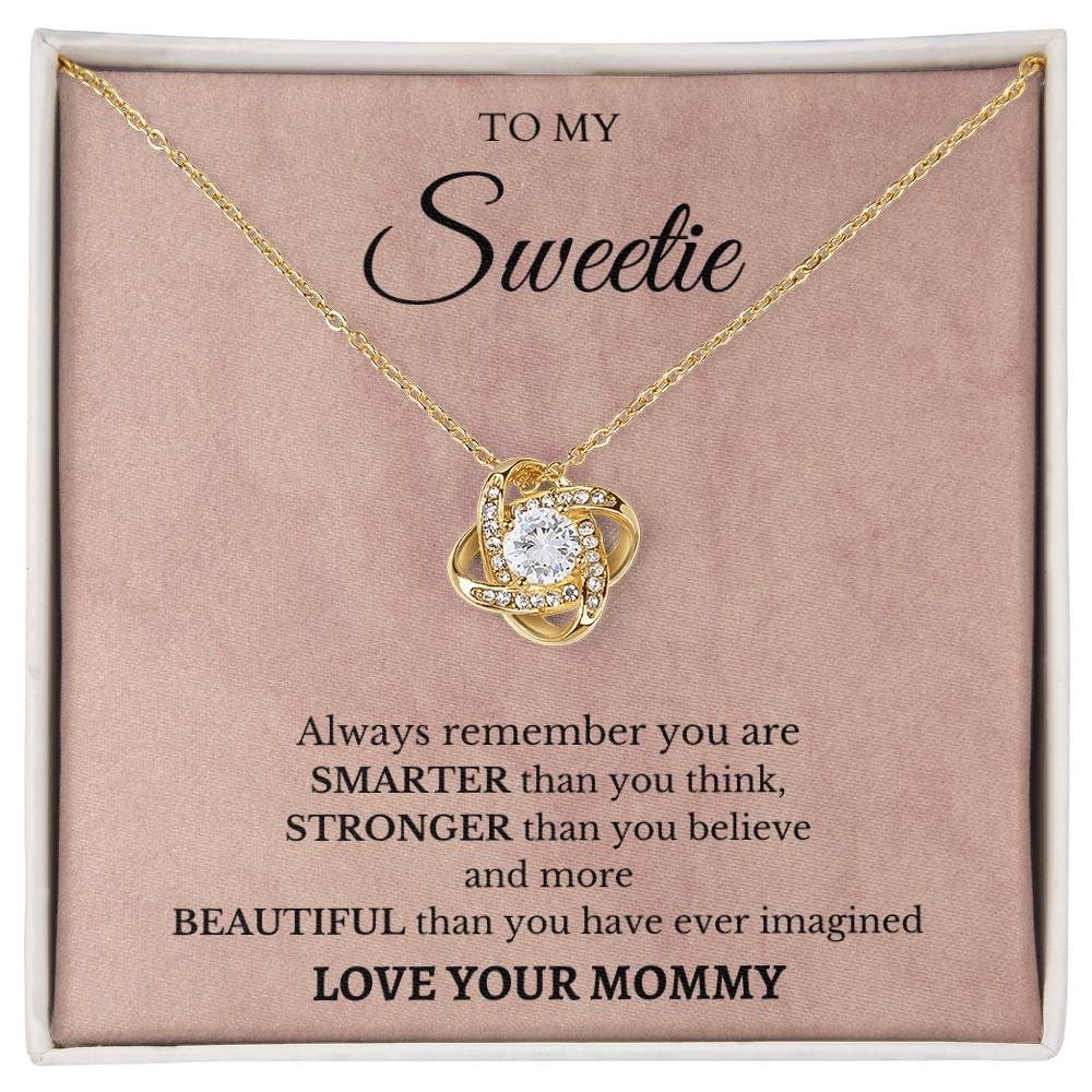 Lestures Exclusive - Necklace to Sweetie – Always believe in yourself, my love for you is endless - Graduation Day