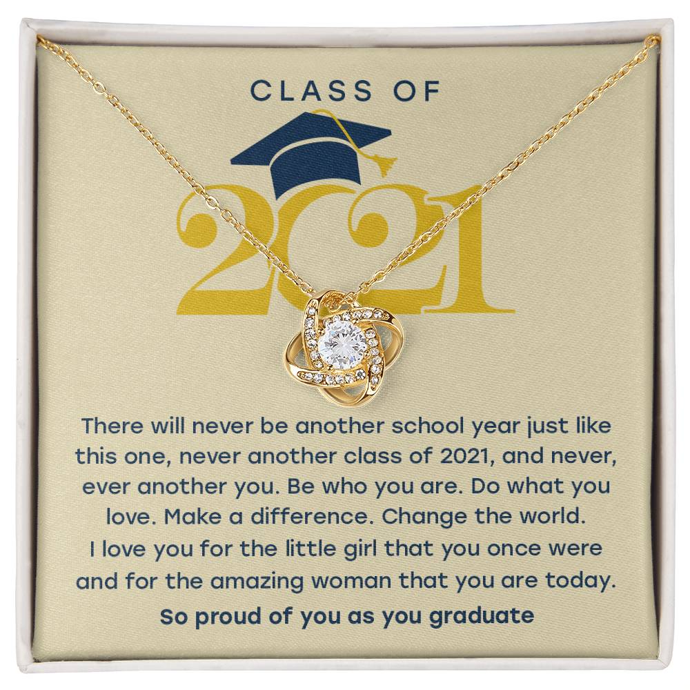 (Almost Gone) Class of 2021 – Graduation Gift Necklace