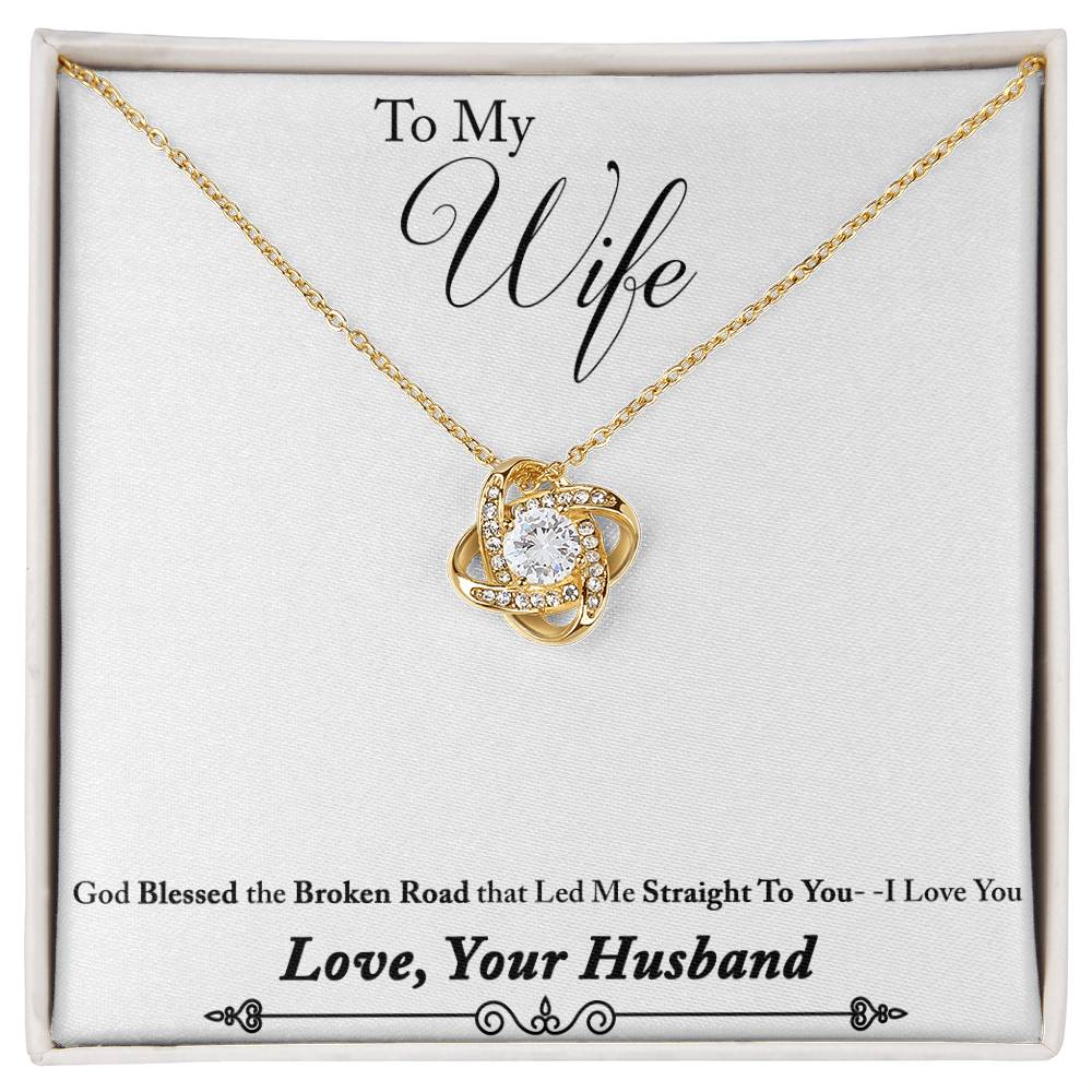 To Wife From Husband – God blessed the road that led me straight to you on our journey of love