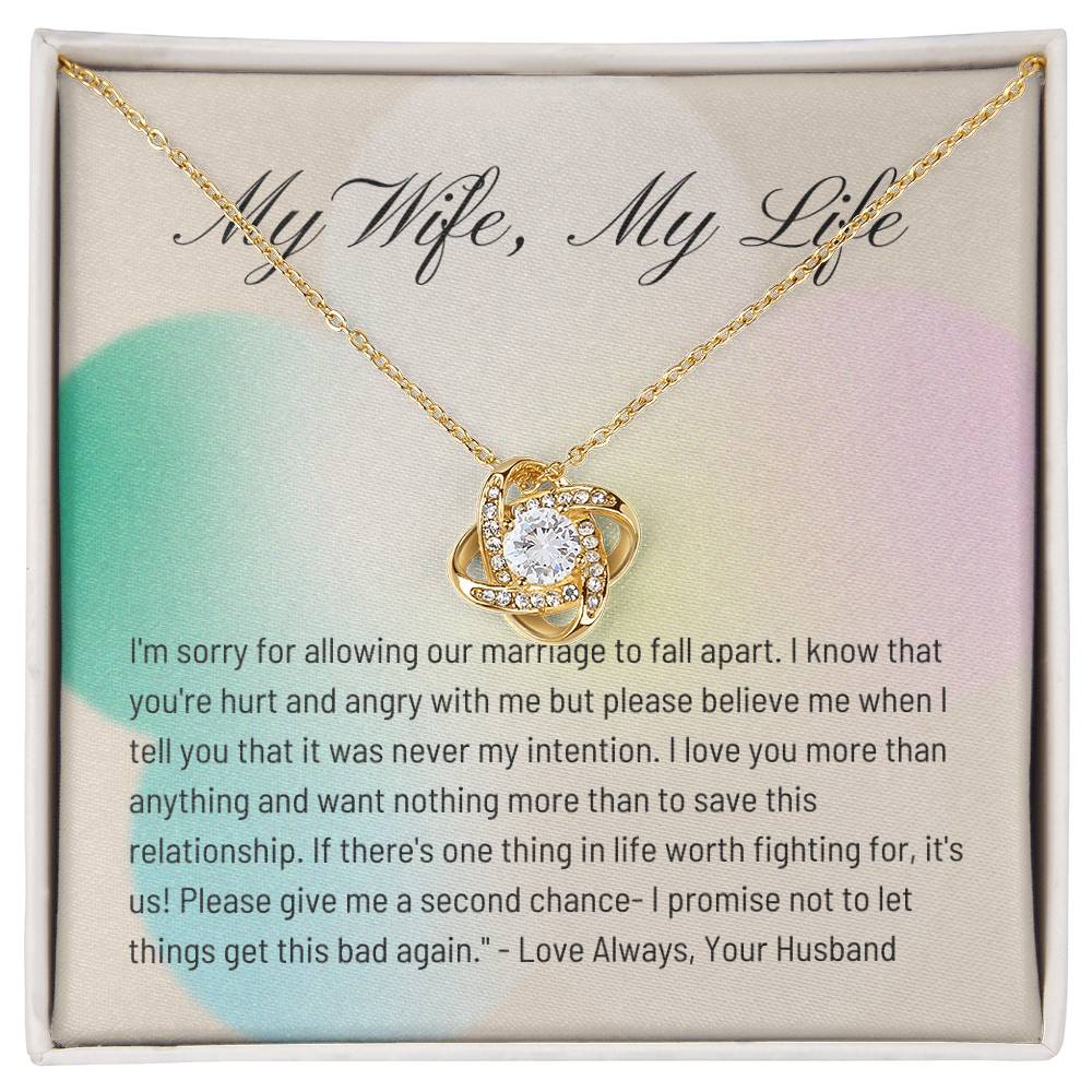 Apology Gift for Wife from Guilty Husband - A Second Chance for Love on Our Journey Together