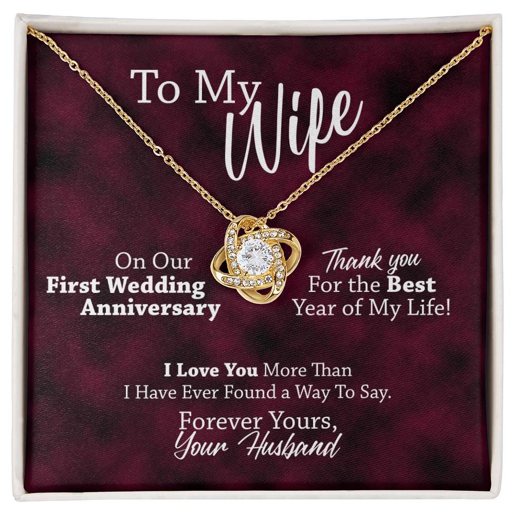 I Love You More Than I Have Ever Found a Way to Say 1st Anniversary Gift