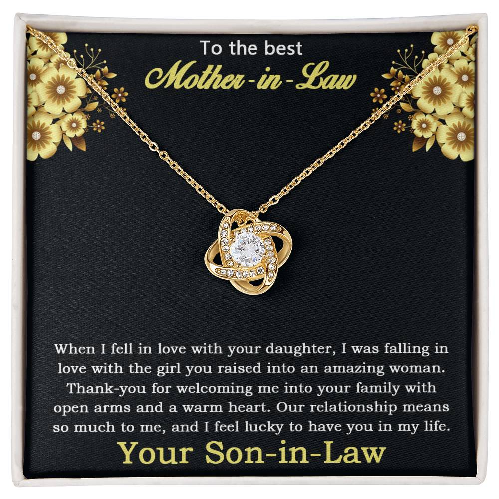 To the Best Mother-in-Law from Son-in-Law Gift