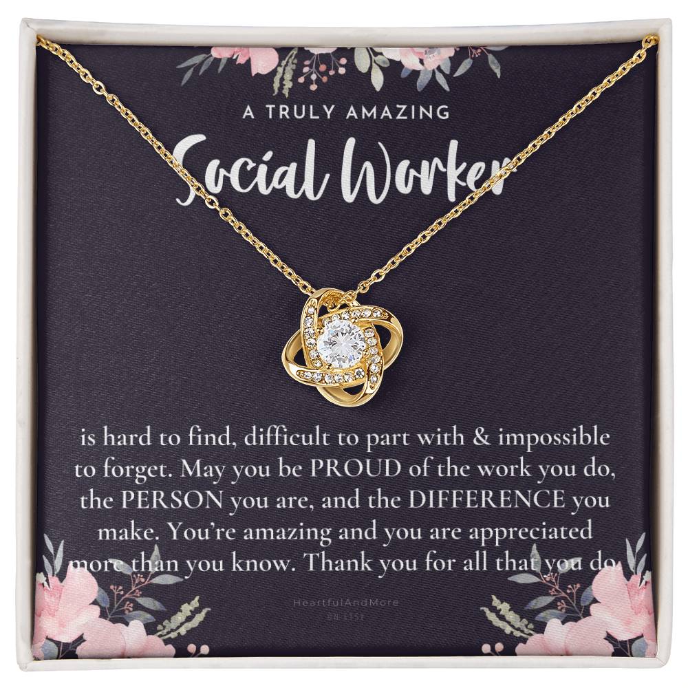 Gift For Social Worker, Social Worker Appreciation Gift, A Truly Amazing Social Worker Gift