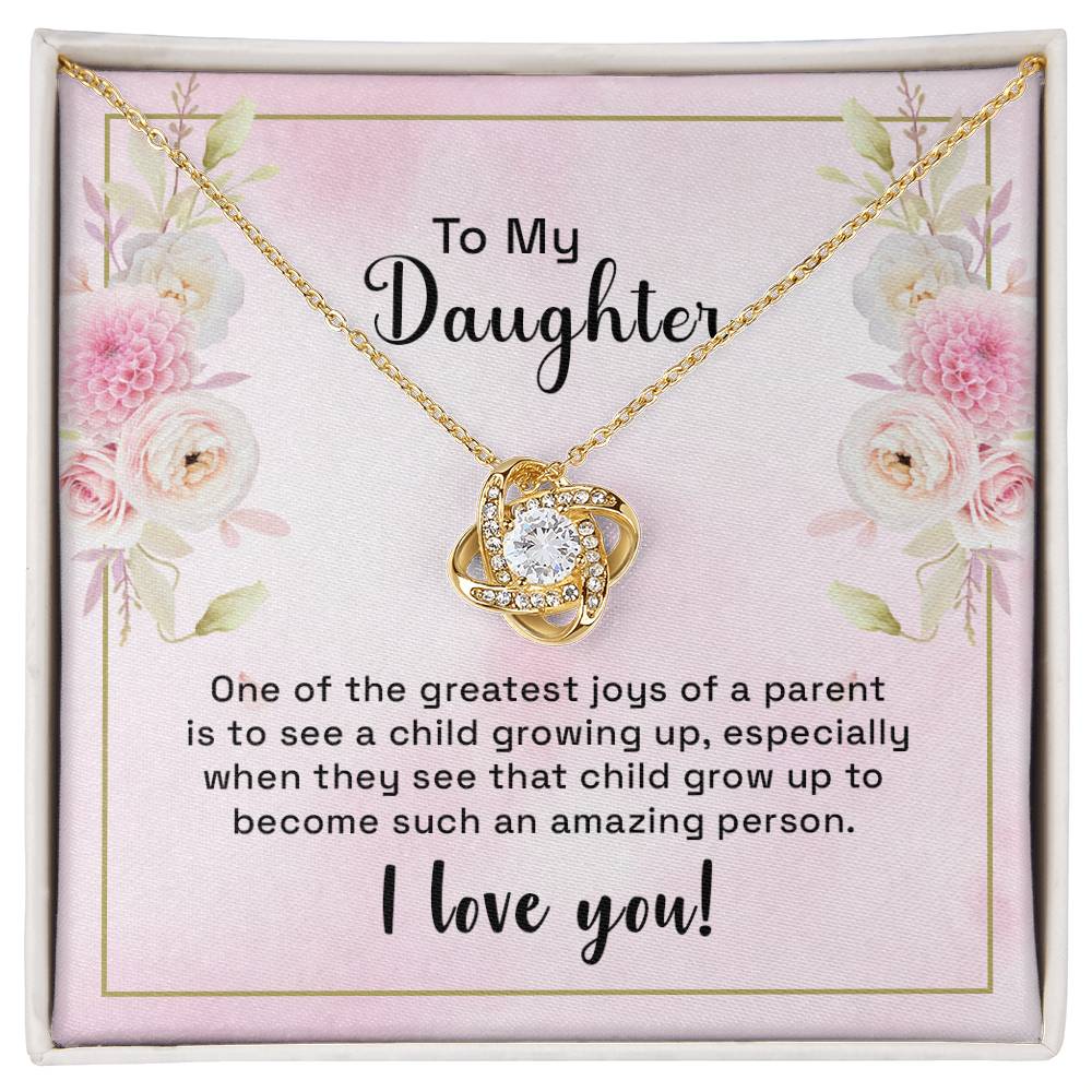 To My Daughter Necklace - Gift For Woman - To My Birthday, Valentine