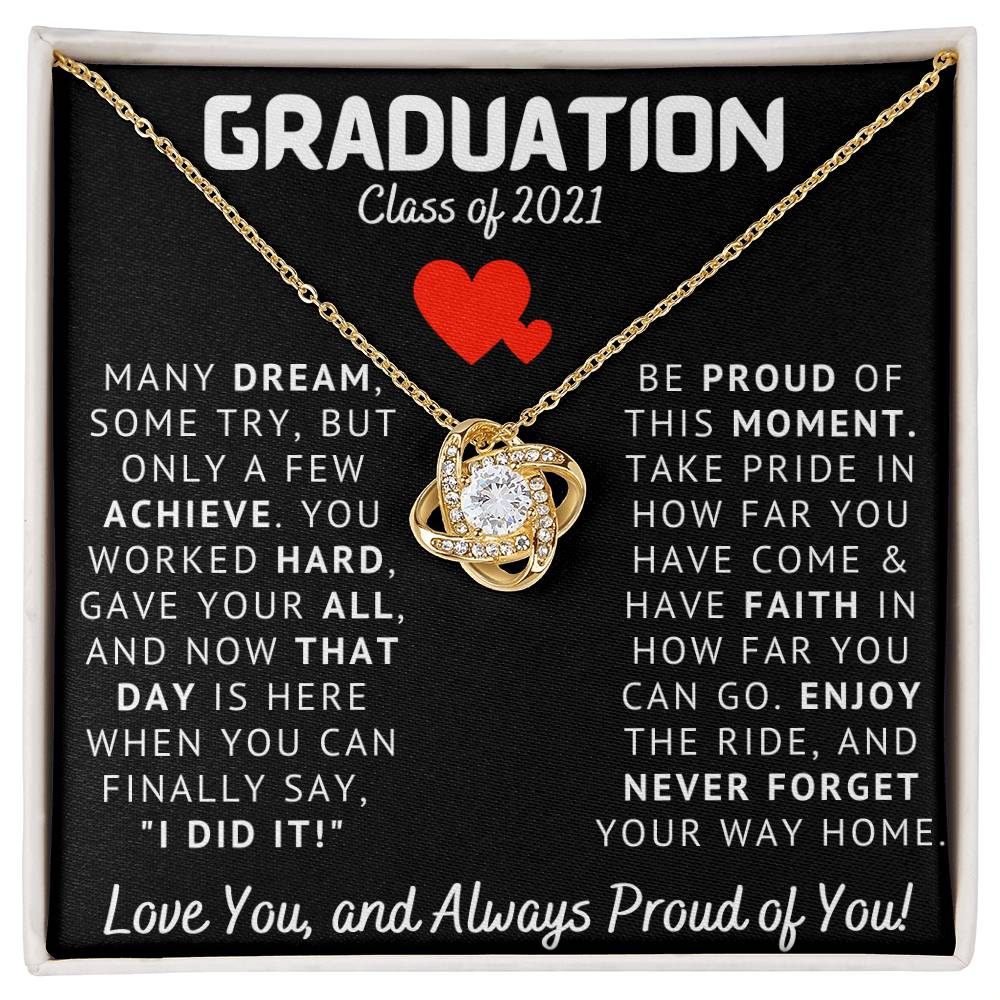 (Almost Gone) Class of 2021 Graduation Necklace