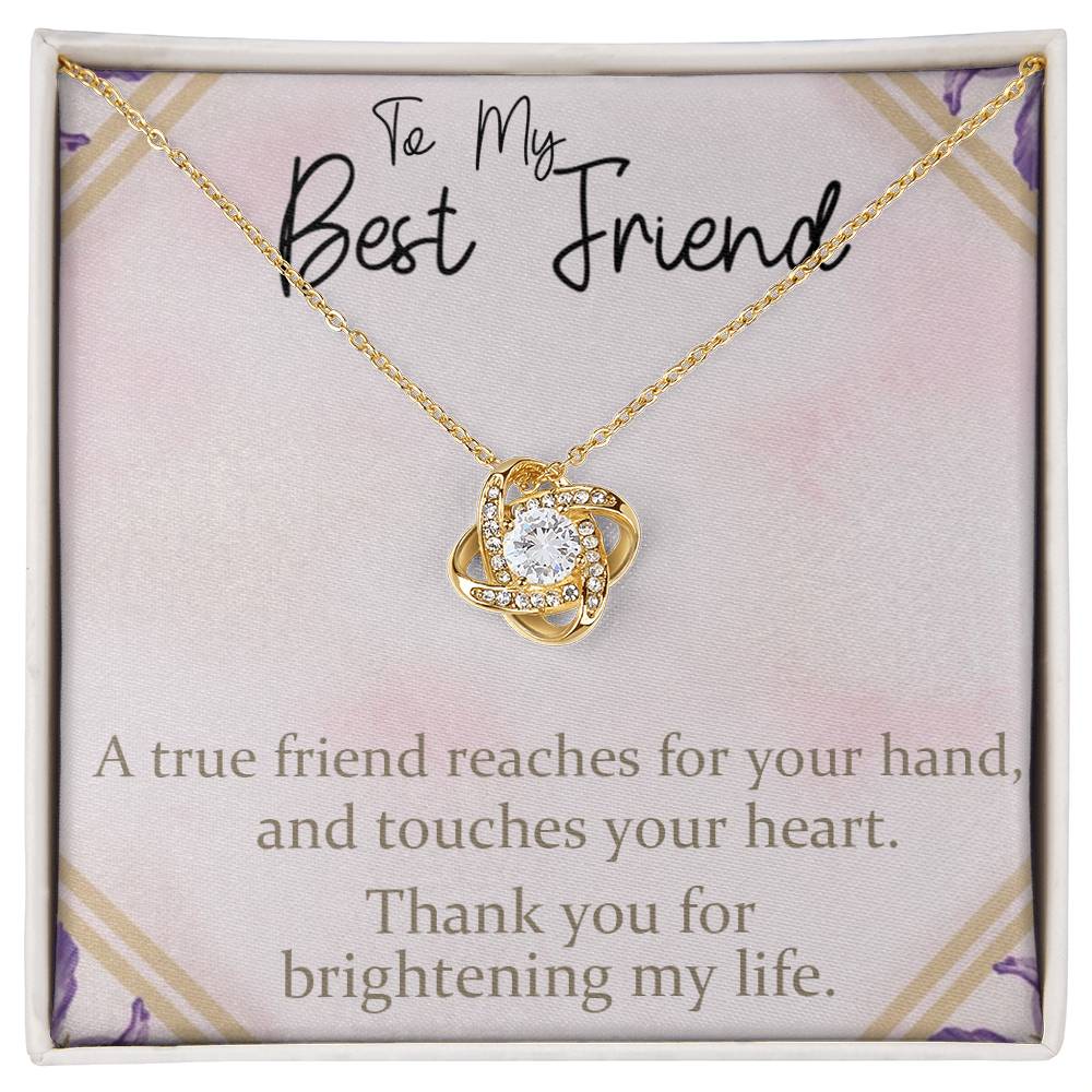 Unique Thoughtful Gift to My Bestfriend - 925 Sterling Silver Pendant