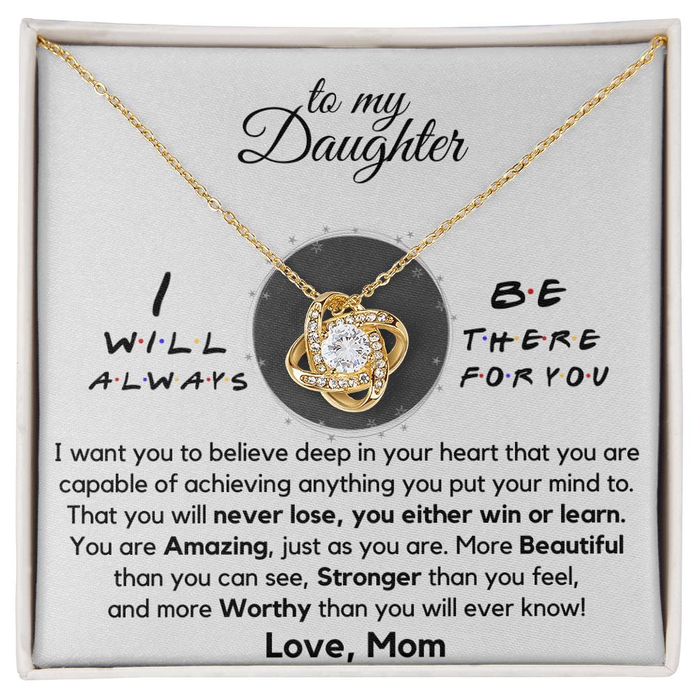 (Almost Gone) Class of 2021 - Always There for You - Gift Necklace From Mom