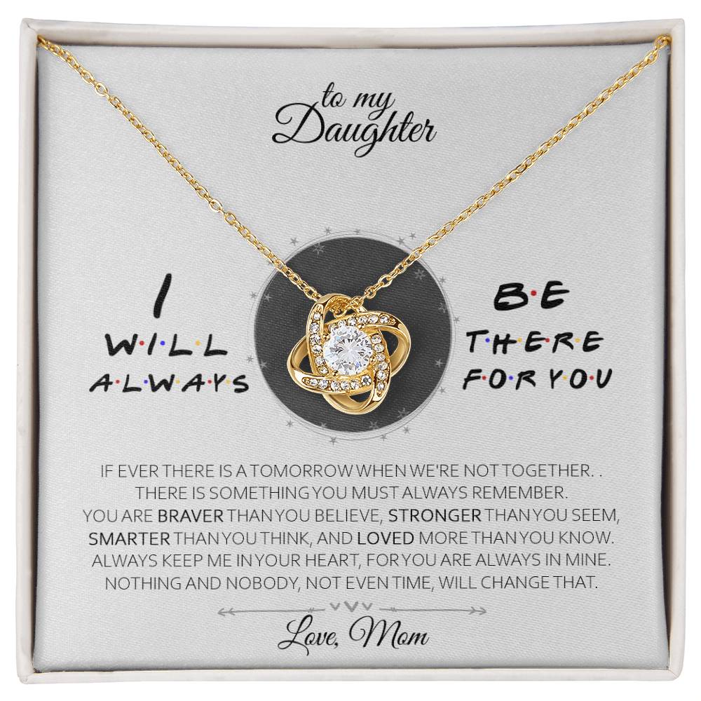 To My Daughter Necklace Gift for Daughter From Mom, Grown Up Daughter, Daughter Birthday Gift