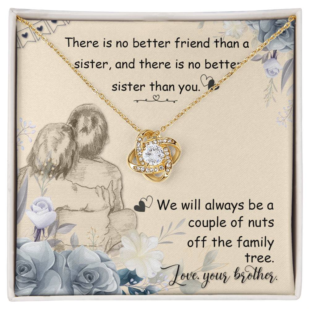 To My Sister from your Brother - Always a Couple of Nuts Together on Christmas