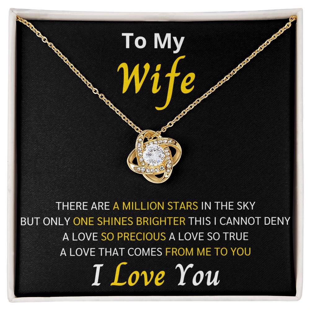 To My Wife Love Knot Gift Set 11