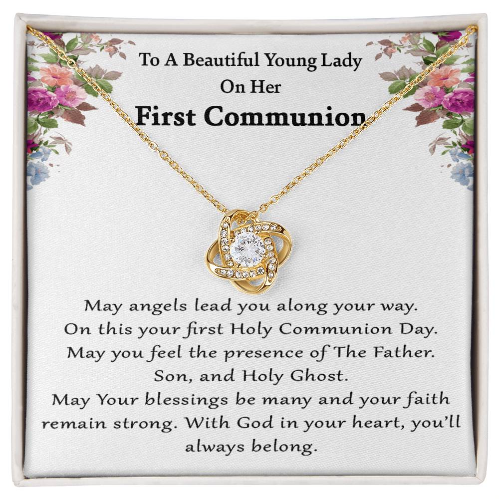 First Communion Gift Necklace, for First Communion Gift, Gift for Daughter, Niece, Sister
