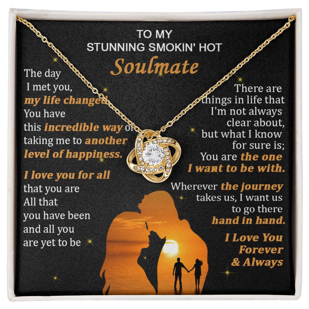 Gift for Your Soulmate - Incredible Way - Love Knot Valentine's Day, Birthday Gift, Anniversary Gift, Gift for Wife, Gift for Girlfriend.