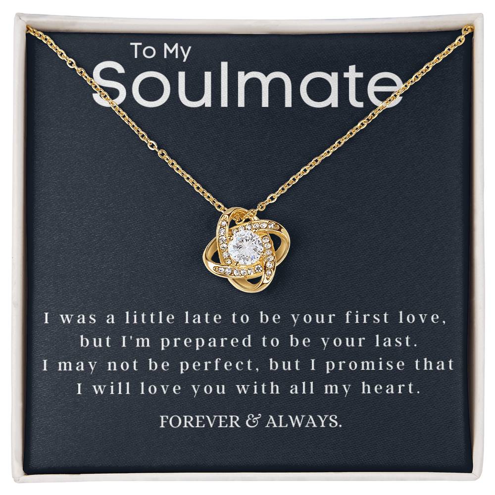 (Almost Gone!) Soulmate Necklace - Forever And Always - Love You Forever – Special Occasion Gift