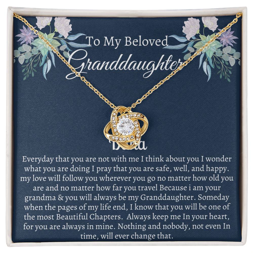 To My Granddaughter – Forever in my heart, nothing will ever change that - Christmas