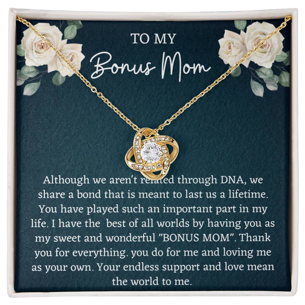 Gift for Bonus Mom - From Your Loving Child – You Mean the World to Me on Mother’s Day