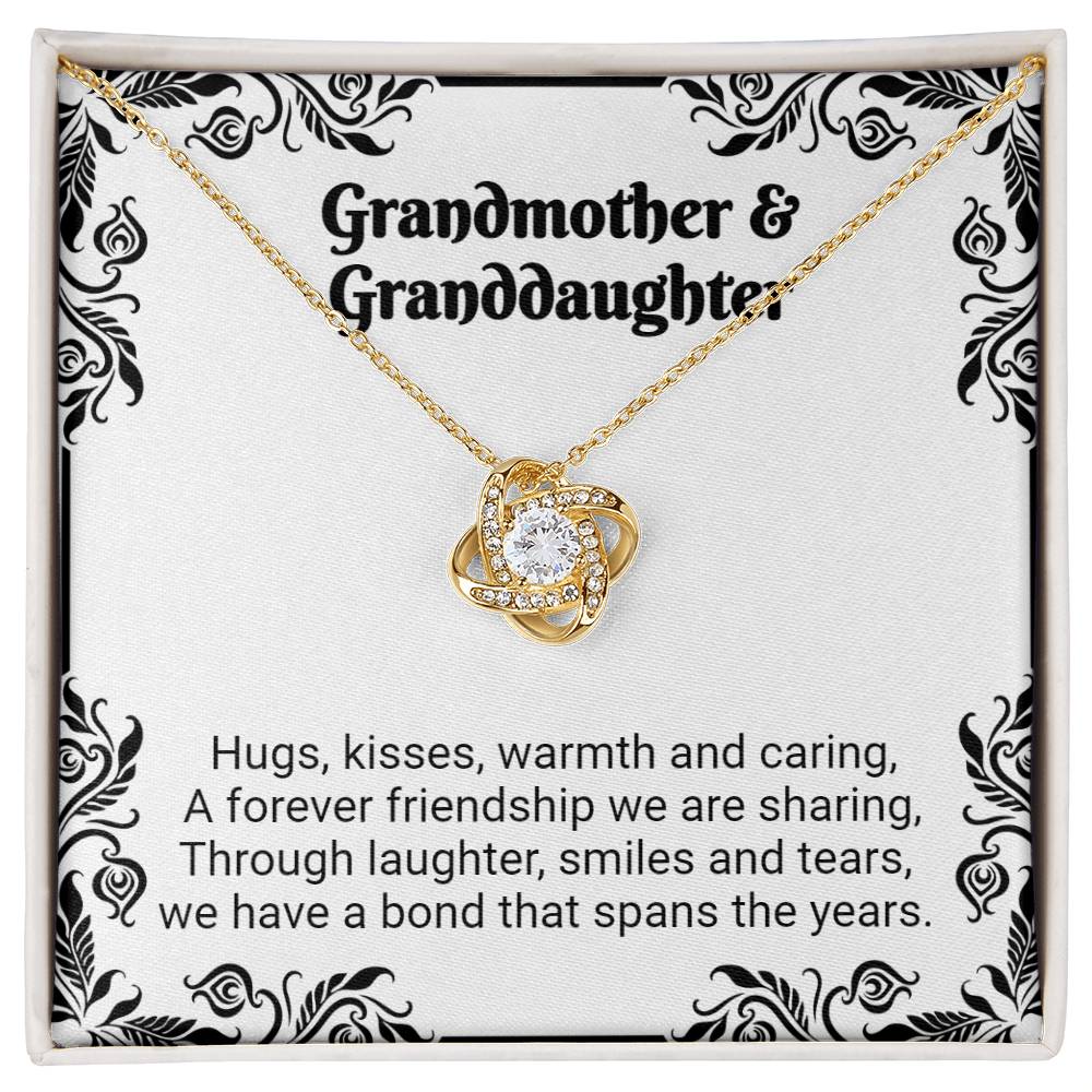 Grandmother & Granddaughter Infinity Love Knot Necklace