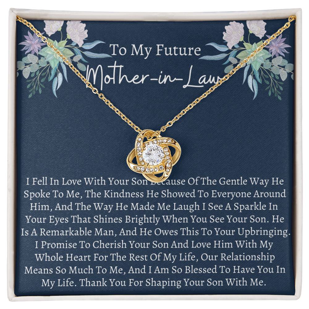 Gift for Future Mother in Law  – With love, gratitude & respect - Family Celebration Gift