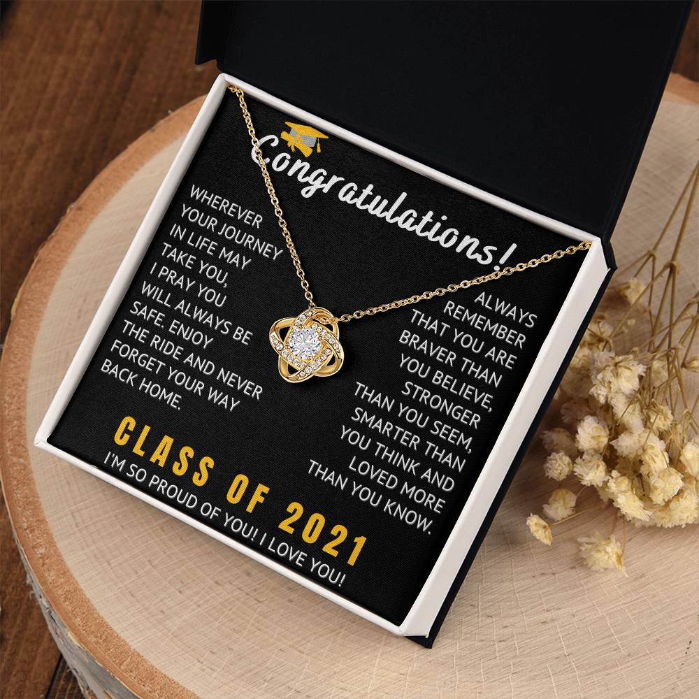(Almost Gone) Class of 2021 Graduation Necklace