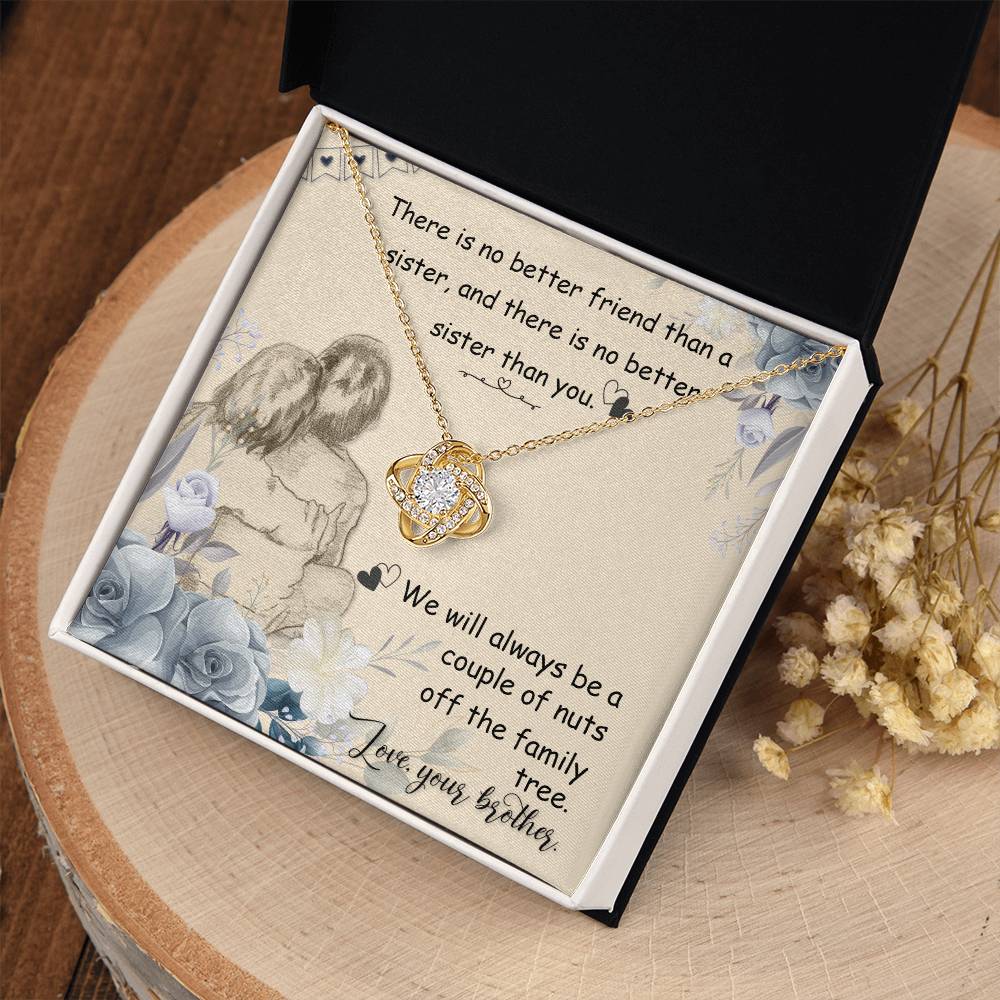 To My Sister from your Brother - Always a Couple of Nuts Together on Christmas