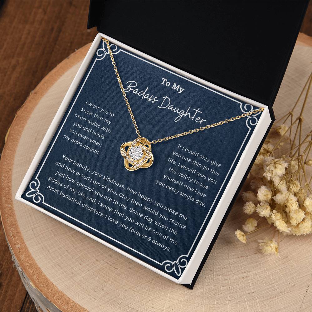 To my Daughter - 1st Design - To My Badass Daughter – A Lifetime of Love and Pride from Mom/Dad