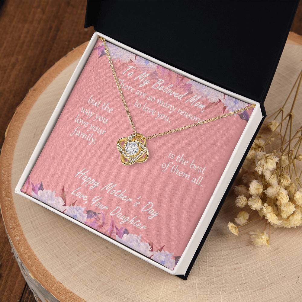 "So Many Reasons" - Mother's Day Necklace - To My Wonderful Mother – Forever Grateful