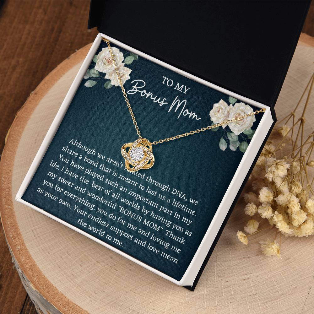 Gift for Bonus Mom - From Your Loving Child – You Mean the World to Me on Mother’s Day