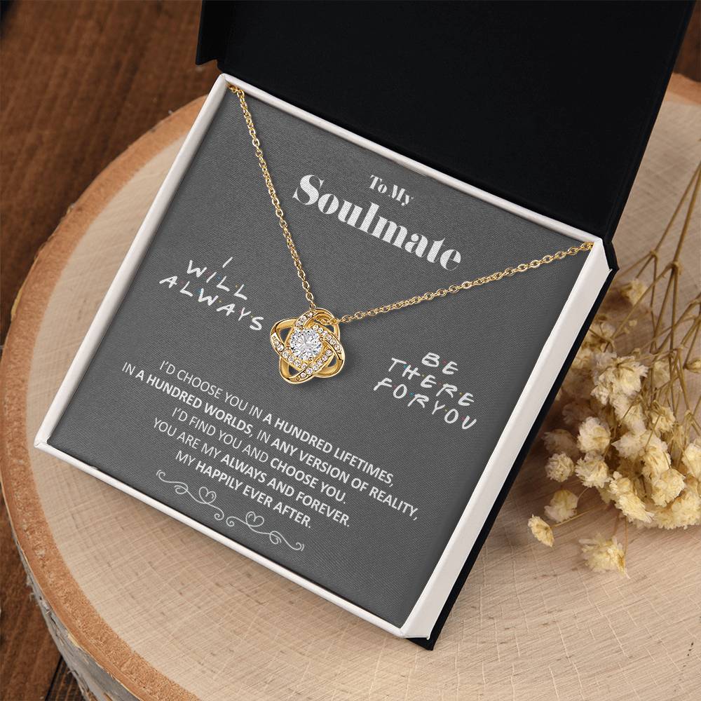 (Almost Gone) - to My Soulmate - Happily Ever After - Necklace