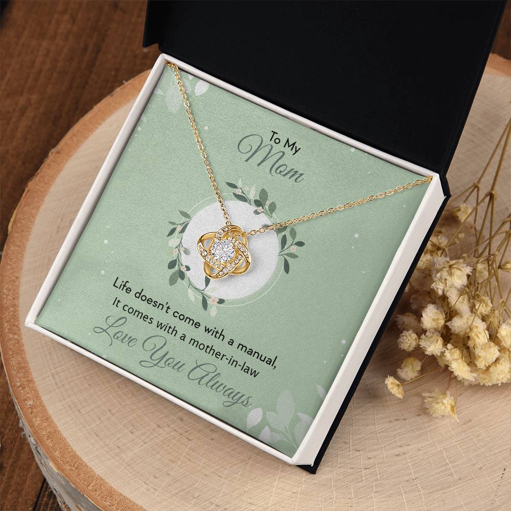 Thoughtful Gift for Mother In Law - 925 Sterling Silver Pendant