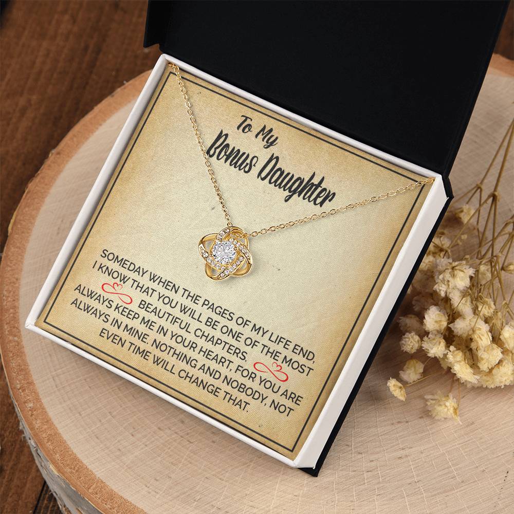 (Almost Gone) Bonus Daughter - Beautiful Chapters -Empowering Necklace with Meaningful Message