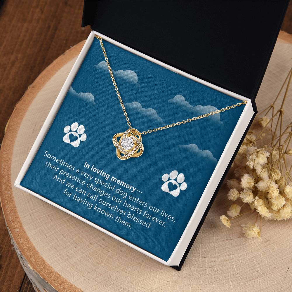 Necklace to Pet’s Memory – Blessed to have known you - Remembrance Day