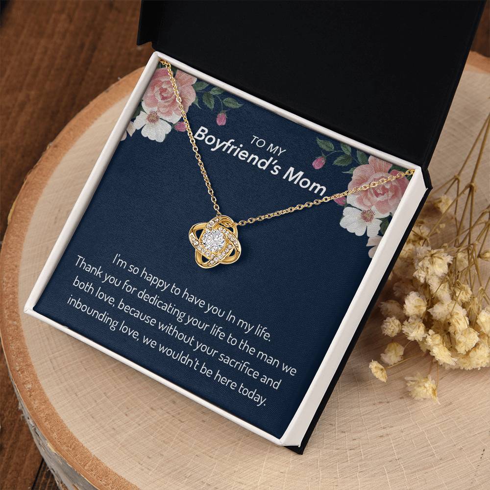 (Almost Gone) Boyfriend’s Mom Personalized Gift - Birthday Gift of Gratitude and Love