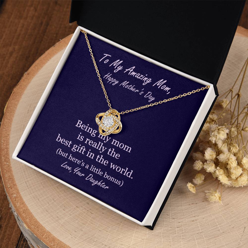 "The Best Gift in the World" Mother's Day Necklace -  Is The Best Gift In The World