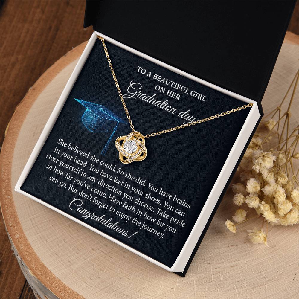 (Almost Gone) Beautiful Girl, Graduation Necklace