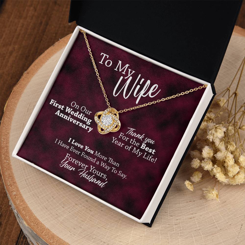 I Love You More Than I Have Ever Found a Way to Say 1st Anniversary Gift