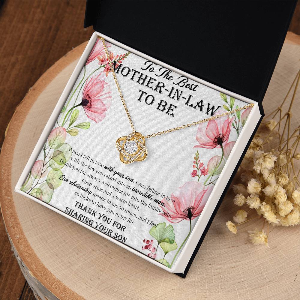 Mother in Law to Be Gift, Mother in Law to Be Necklace, Mother in Law Gift From Daughter in Law, to the Best Mother-In-Law Necklace Gift, Personalized Mother in Law Necklace Gift