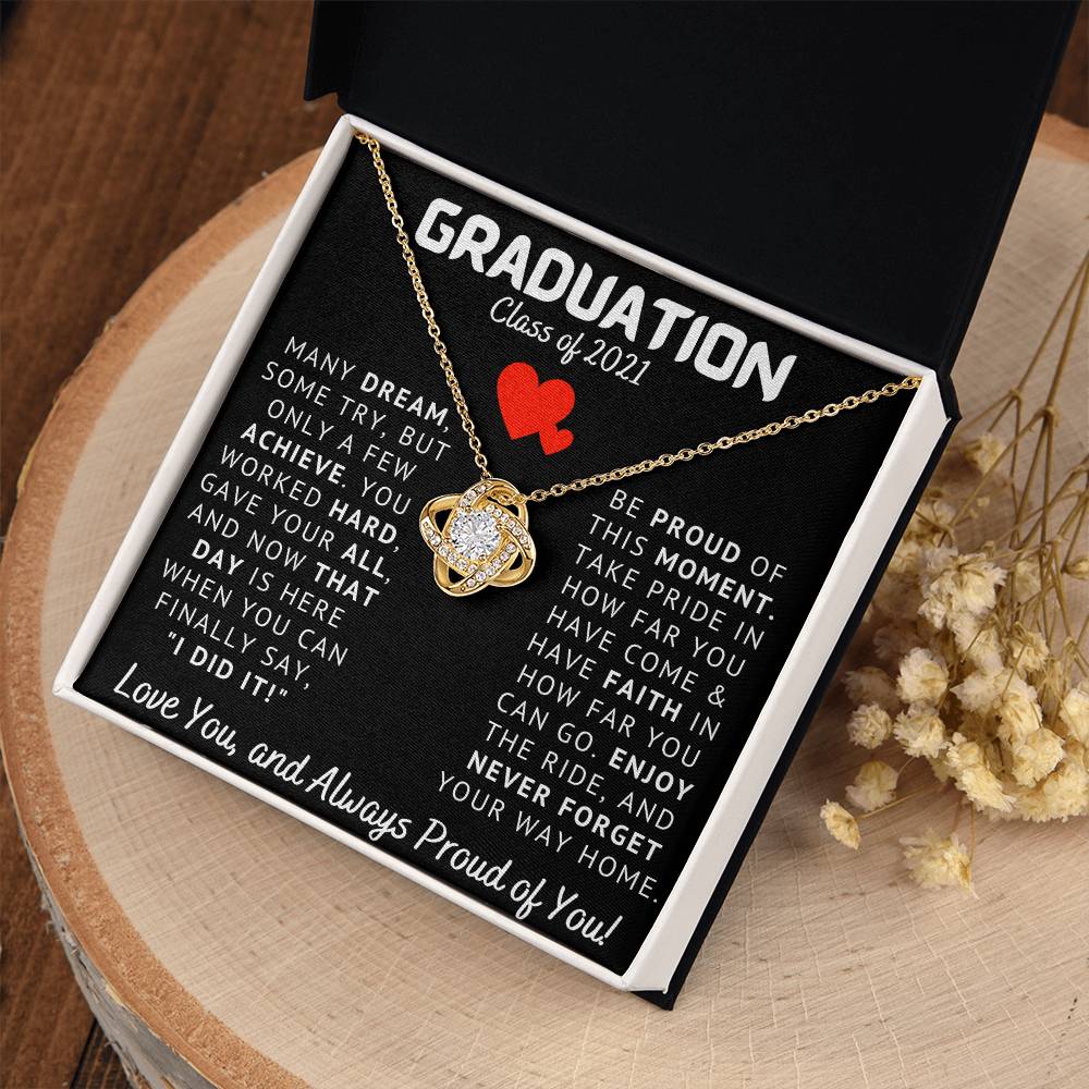 (Almost Gone) Class of 2021 Graduation Necklace
