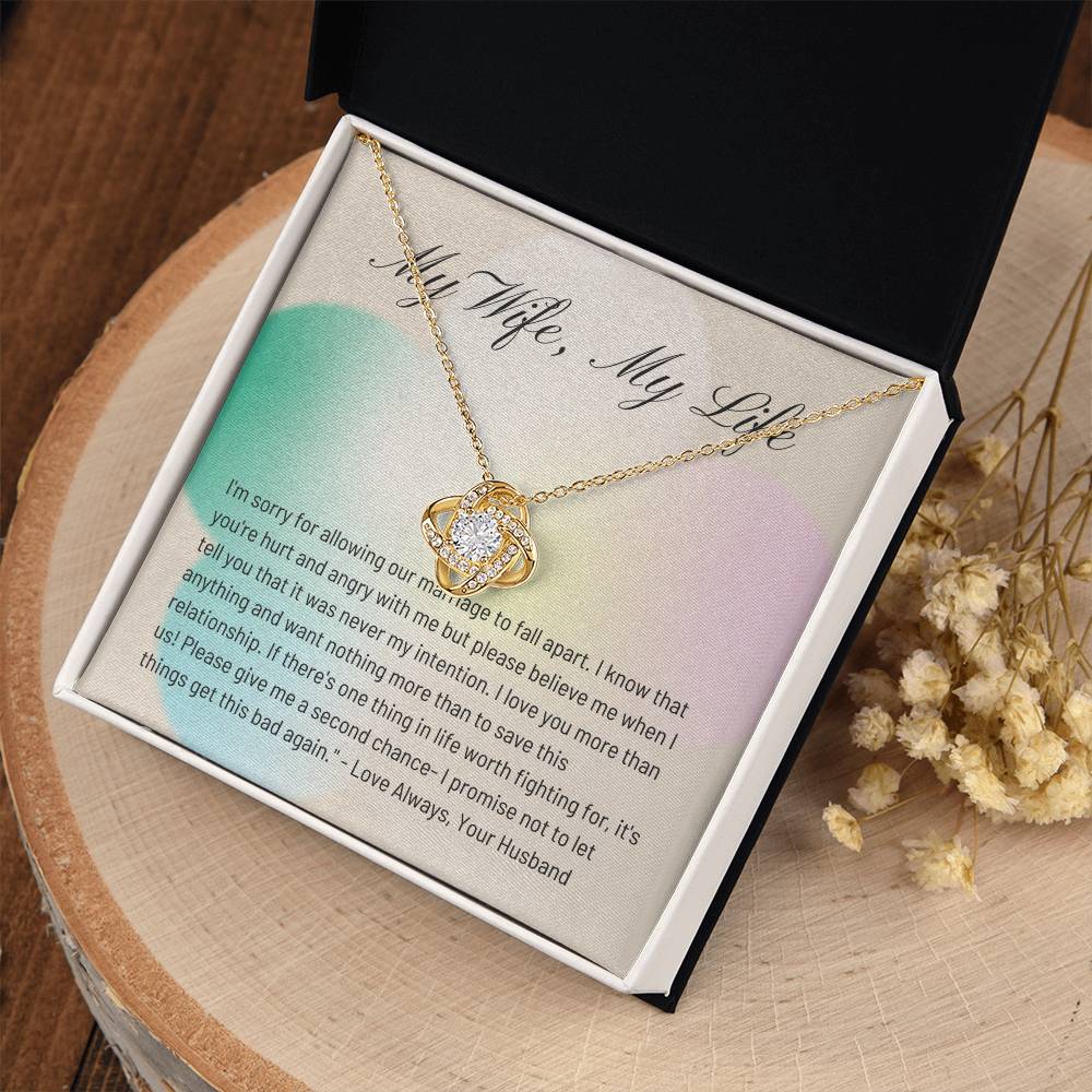 Apology Gift for Wife from Guilty Husband - A Second Chance for Love on Our Journey Together