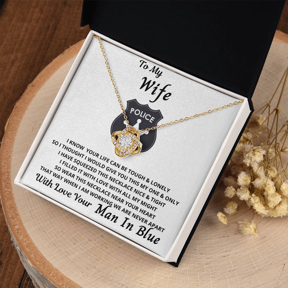 To My Wife From Your Man In Blue - My Greatest Blessing on Woman Day