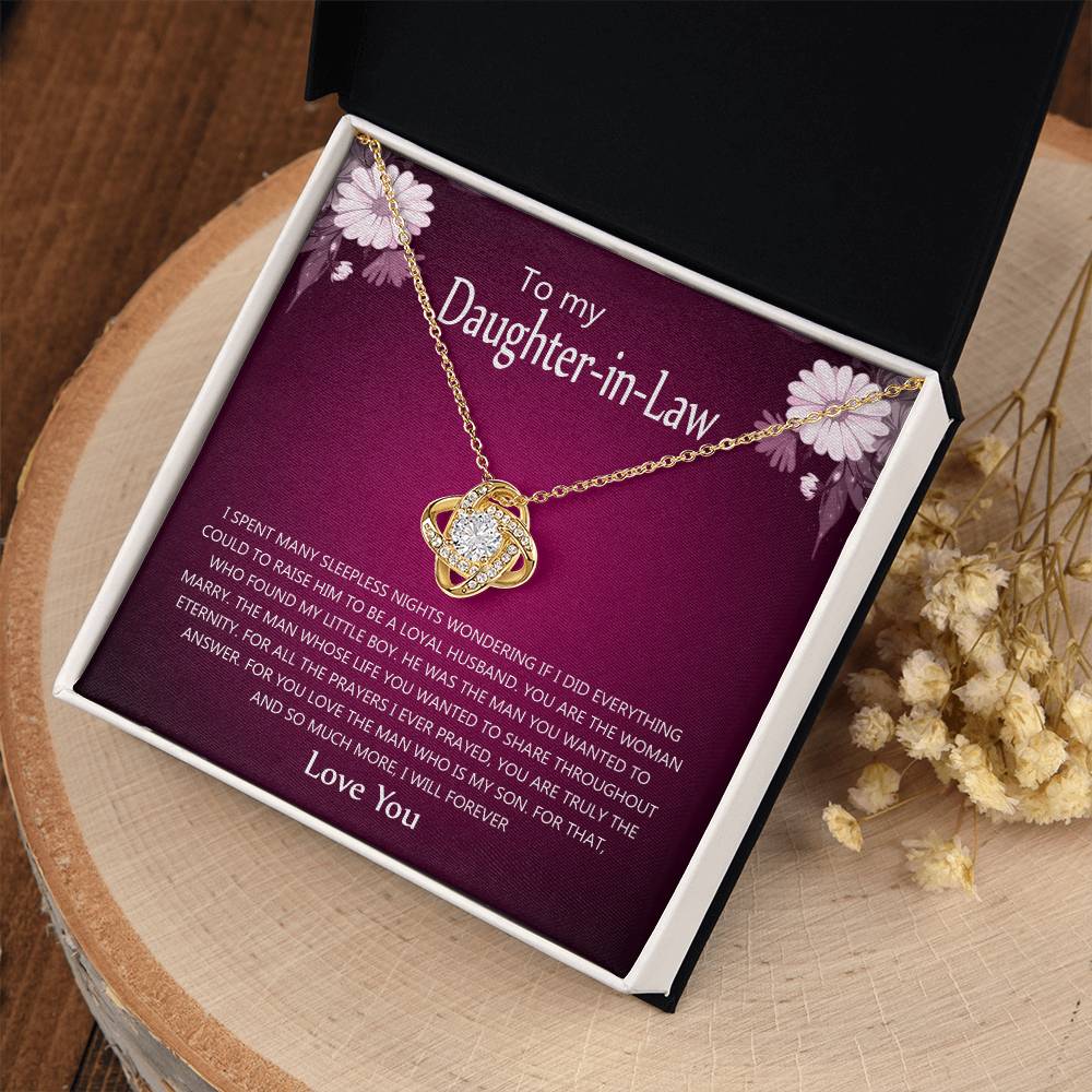 Best Gift for Daughter-In-Law – You are the answer to all my prayers - Family Gift