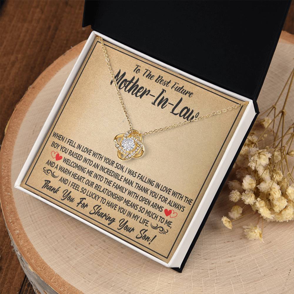 (Almost Gone) Best Future Mother in Law - Necklace - Thank You for Raising the Man of My Dreams
