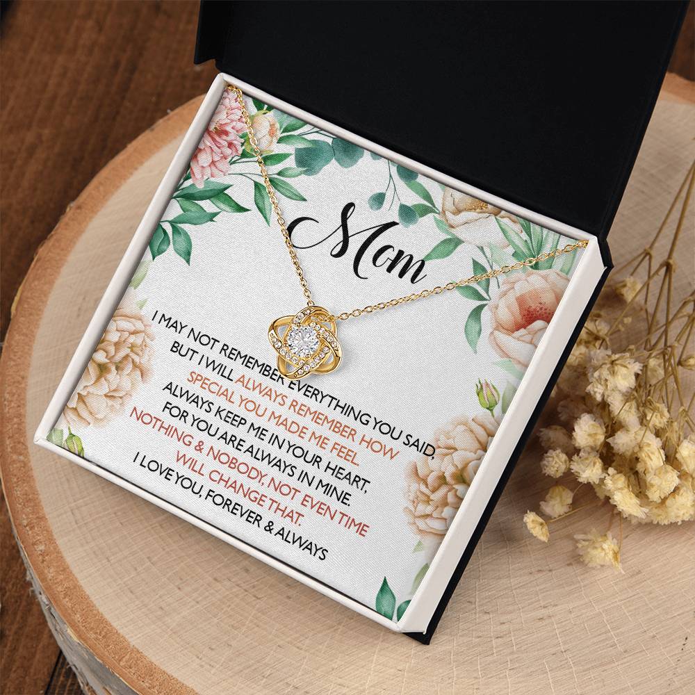 (Almost Gone!) Mother's Day Gift - Keep Me In Your Heart  - Special Mother’s Day Jewelry
