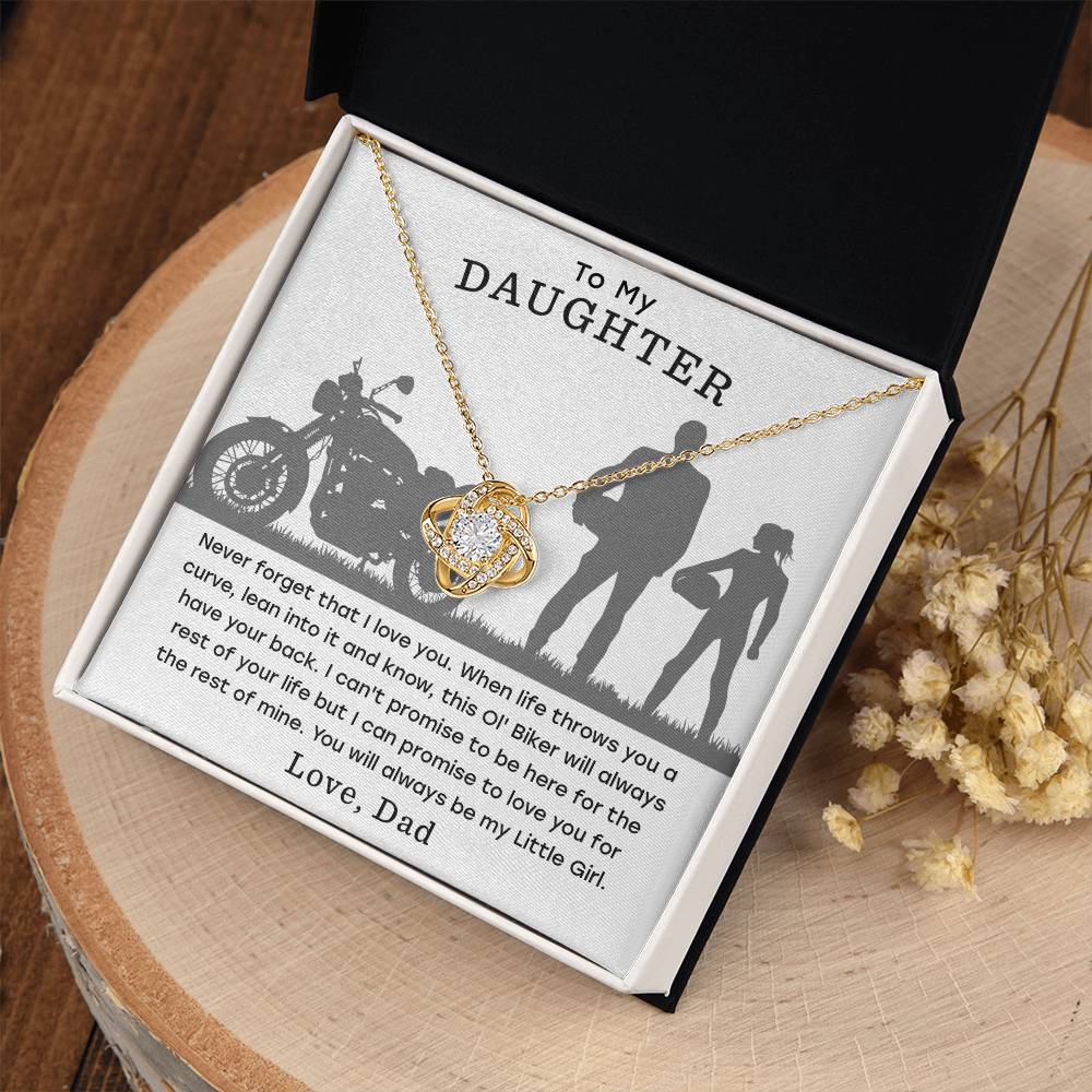 (Almost Gone - Limited Stock) to My Daughter - Love, Dad - Necklace - With Love on Your Birthday
