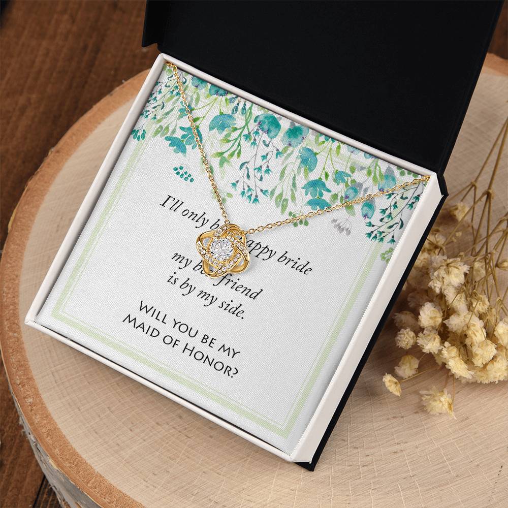 Will You Be My Maid of Honor Bridal Wedding Jewelry
