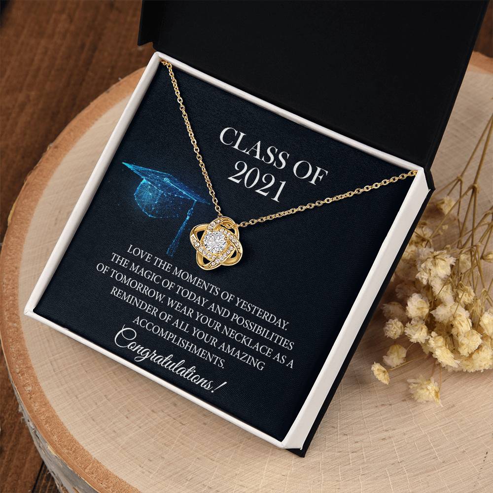 (Almost Gone) Class of 2021, Graduation Necklace