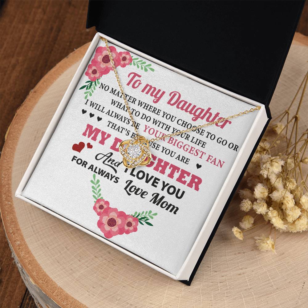 To My Daughter I Love You – Wherever life takes you, I’ll be there - Christmas Gift